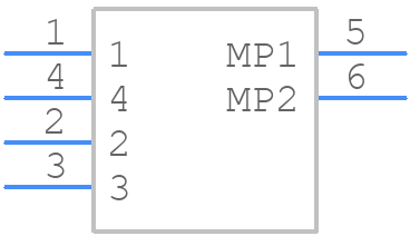 KUSBX-SMT-BS1N-W30 - Kycon - PCB symbol