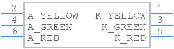 SSF-LXH340LYGID - Lumex - PCB symbol