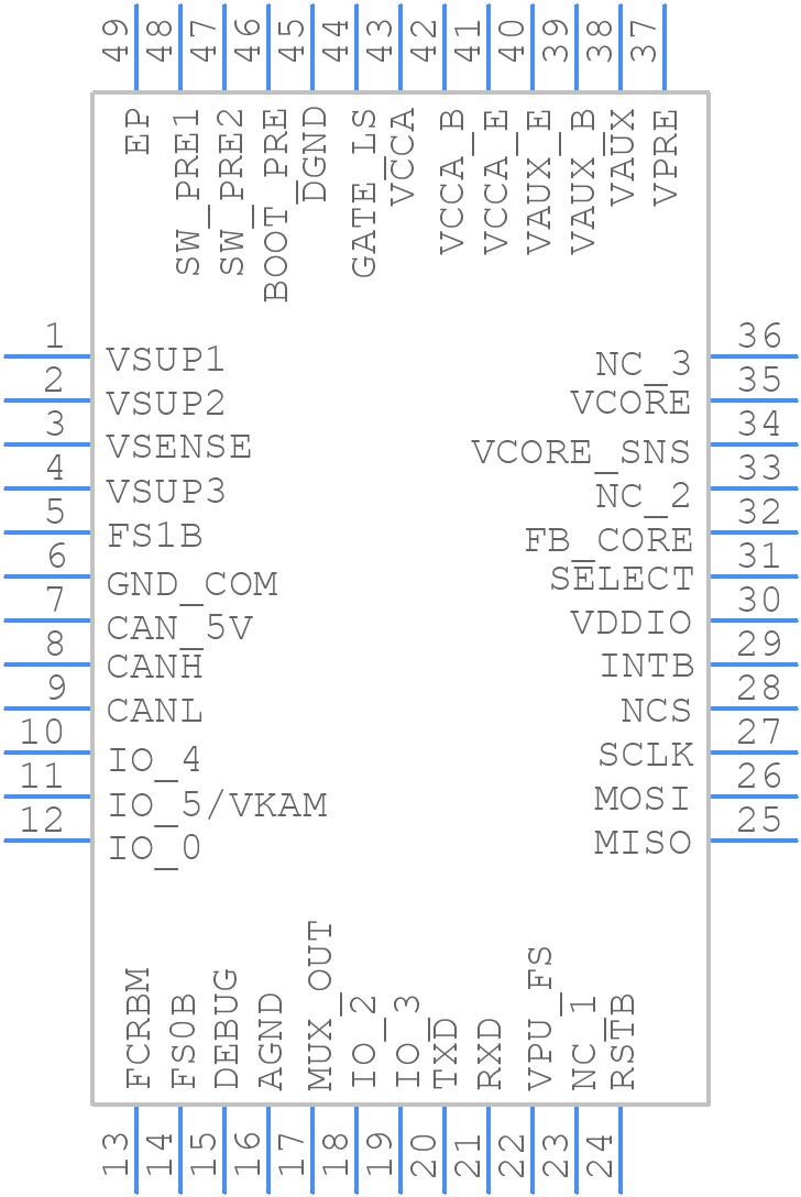 MC35FS4503CAE - NXP - PCB symbol