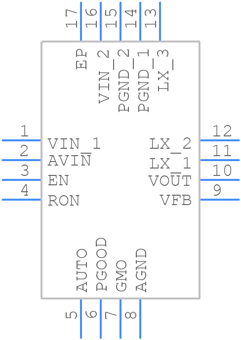 SIP12108ADMP-T1GE4 - Vishay - PCB symbol