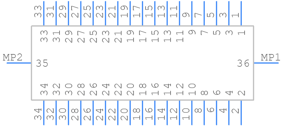 505433-3471 - Molex - PCB symbol