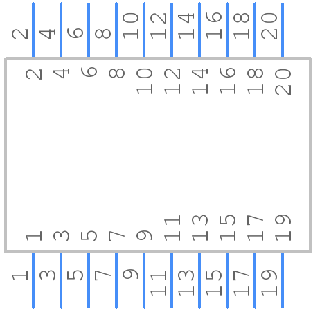 AXT620124A - Panasonic - PCB symbol