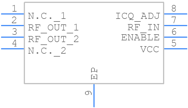 BGA6130 - NXP - PCB symbol