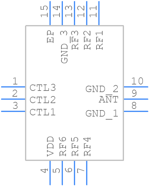 RFSW6062SR - Qorvo - PCB symbol
