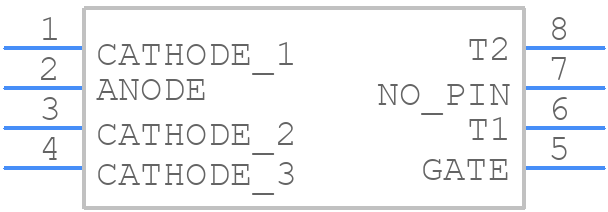 PR39MF51NSLH - Sharp Microelectronics - PCB symbol