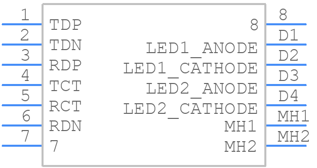 5-1840406-8 - TE Connectivity - PCB symbol