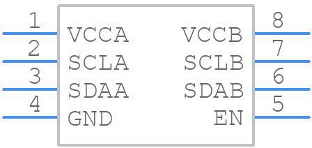 PCA9517DP,118 - NXP - PCB symbol