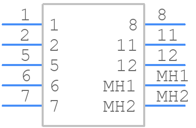 B65812N1008D002 - TDK - PCB symbol