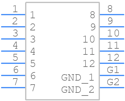 B65812N1012D002 - TDK - PCB symbol