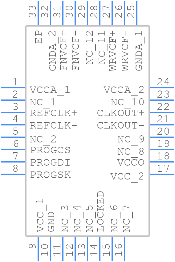 SY87739LHY - Microchip - PCB symbol