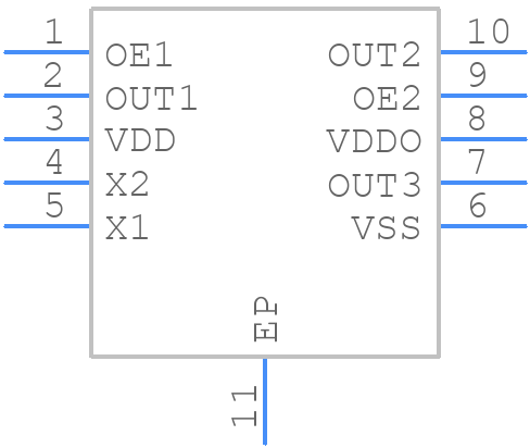 5L1503L-000NVGI - Renesas Electronics - PCB symbol