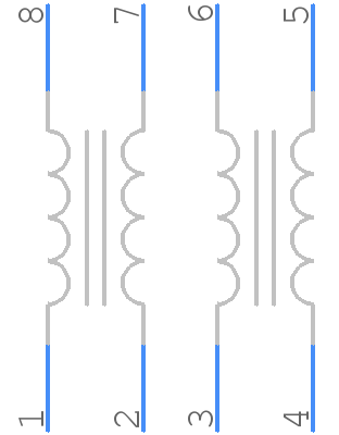 EXC-28CG900U - Panasonic - PCB symbol