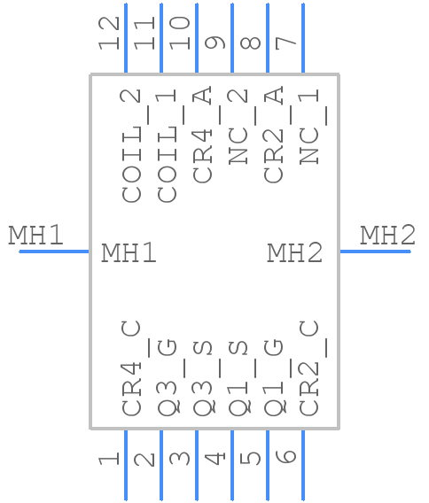 APTC60DSKM70CT1G - Microsemi Corporation - PCB symbol