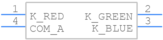 597-2712-602F - Dialight - PCB symbol