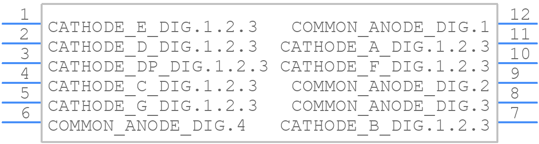LFD056BUE-101A-03 - WENRUN - PCB symbol