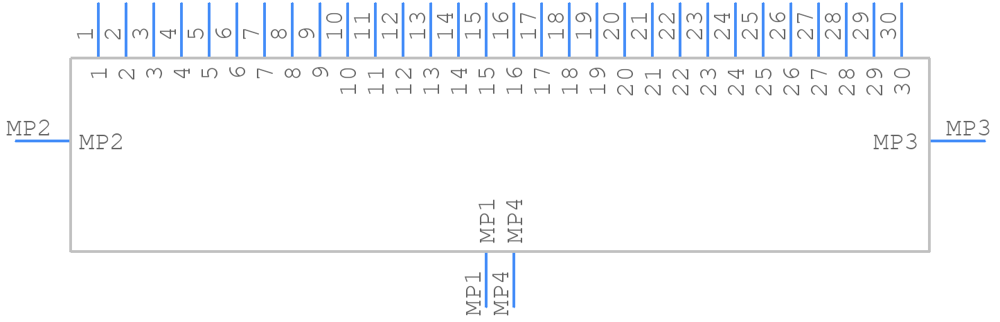 52437-3033 - Molex - PCB symbol