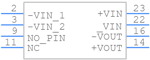 DJ06S2403A - Delta Electronics - PCB symbol