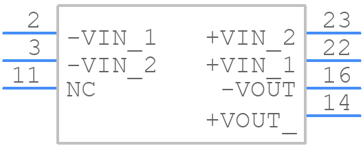 DJ06S2412A - Delta Electronics - PCB symbol