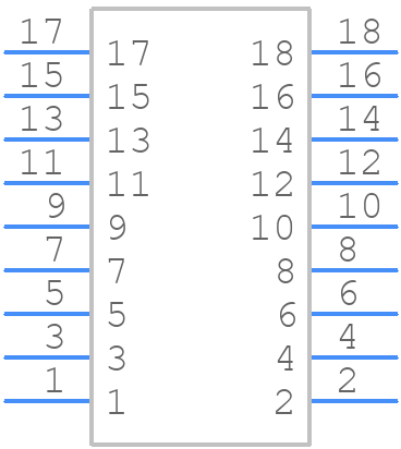 78119-1810 - Molex - PCB symbol