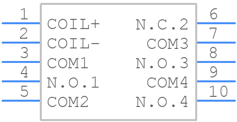 SFY3-DC5V - Panasonic - PCB symbol