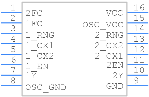 SN54S124J - Texas Instruments - PCB symbol