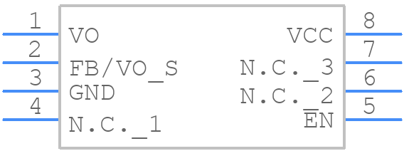 BD00HC0MEFJ-ME2 - ROHM Semiconductor - PCB symbol