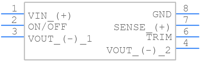 i6A24008A033V-N00-R - TDK Lambda - PCB symbol