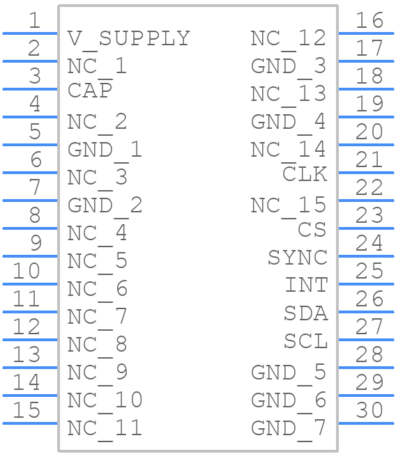 USEQFSEA464180 - Yageo Group - PCB symbol