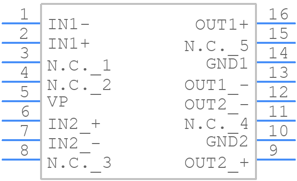 TDA7073AT/N4,112 - NXP - PCB symbol