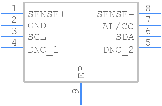 LTC2941IMS8E#PBF - Analog Devices - PCB symbol
