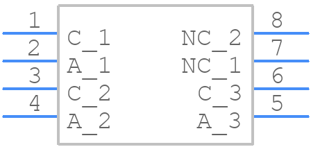 IL300-EF-X007 - Vishay - PCB symbol