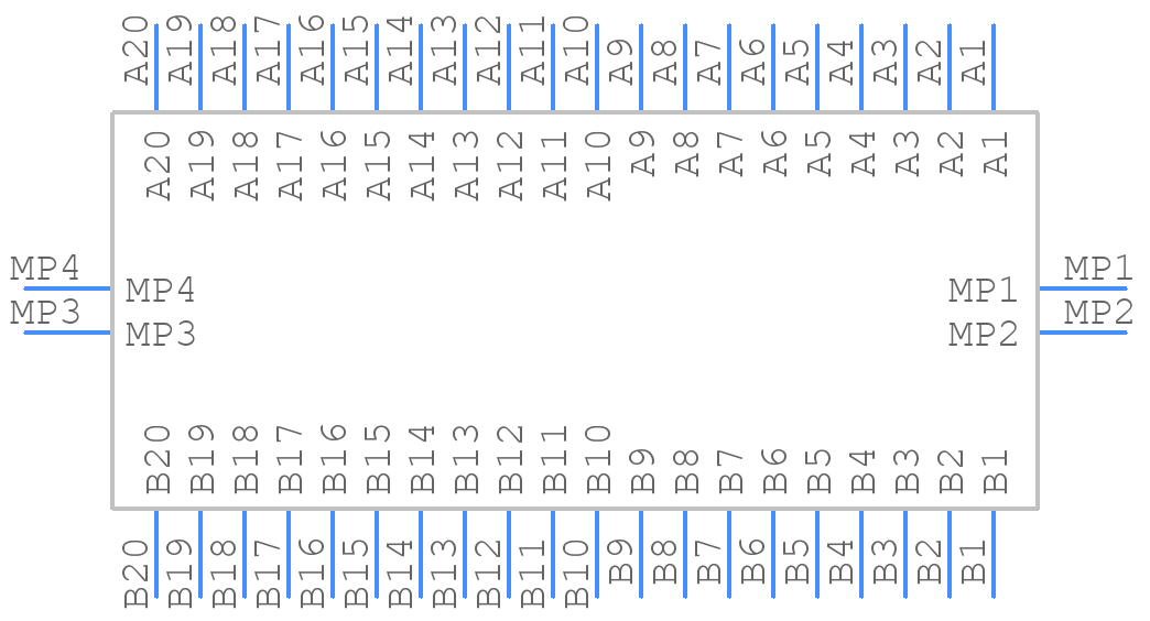 204632 - TE Connectivity - PCB symbol