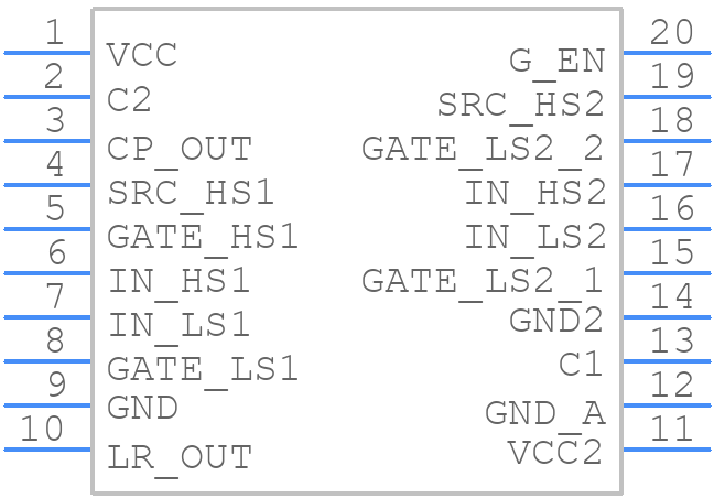MC33883HEGR2 - NXP - PCB symbol