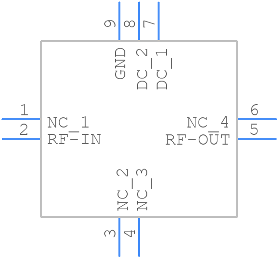 AVA-183A+ - Mini-Circuits - PCB symbol