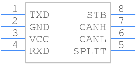 TJA1042T/CM,118 - NXP - PCB symbol