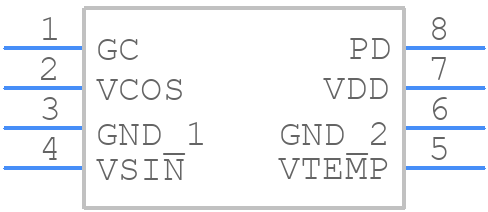 ADA4571BRZ-R7 - Analog Devices - PCB symbol