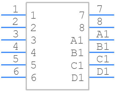 G125-FV10805F3-2AB2ABP - Harwin - PCB symbol