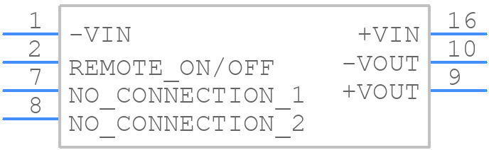 ISC0324S3V3-TR - XP POWER - PCB symbol