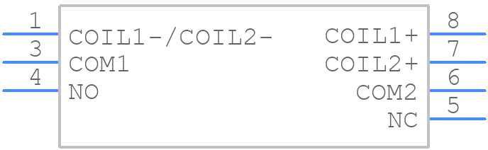 DK1a1b-L2-9V - Panasonic - PCB symbol