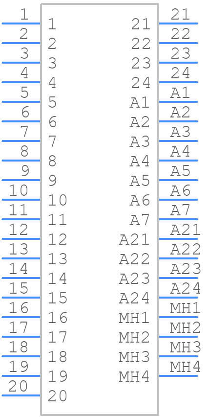 MIXA80WB1200TEH - LITTELFUSE - PCB symbol