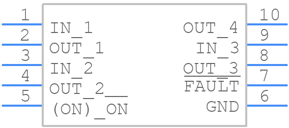 MAX1693HEUB+T - Analog Devices - PCB symbol