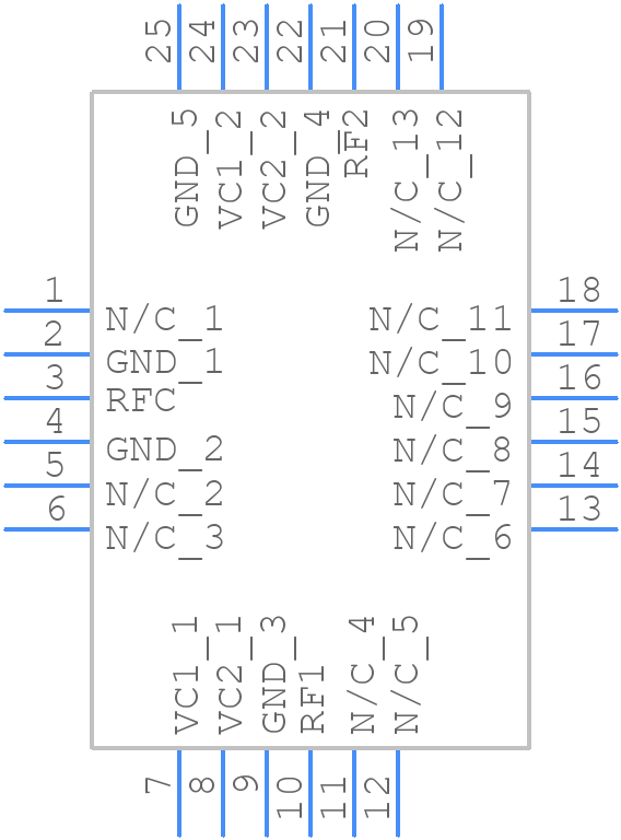 QPC1005 - Qorvo - PCB symbol