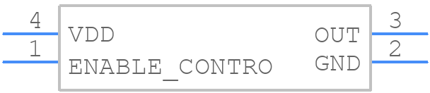 MCSJK-3N-40.00-3.3-50-B - Multicomp Pro - PCB symbol