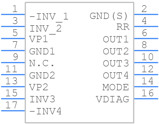 TDA8561Q/N3C,112 - NXP - PCB symbol