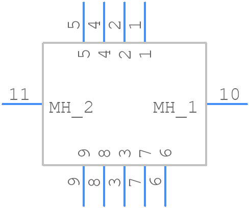 M83513/13-A02NW - Molex - PCB symbol