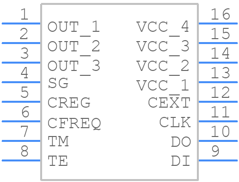 VN5MB02-E - STMicroelectronics - PCB symbol