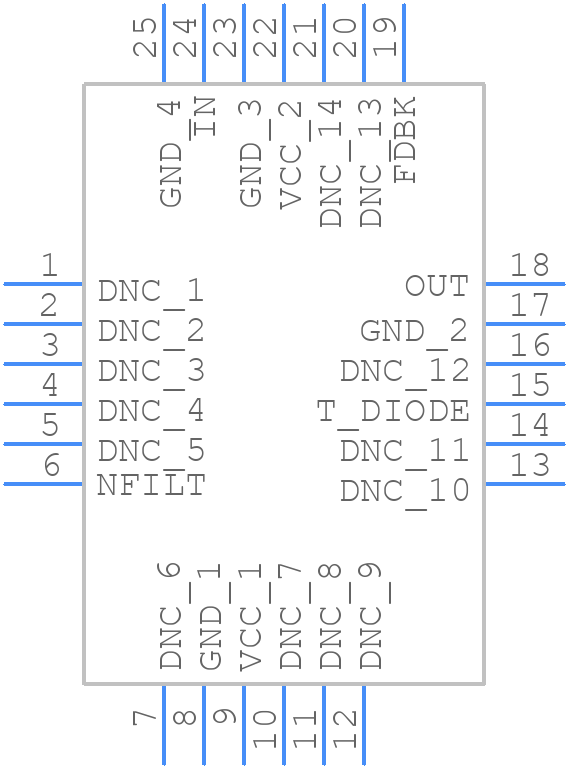 LTC6433AIUF-15#TRPBF - Analog Devices - PCB symbol
