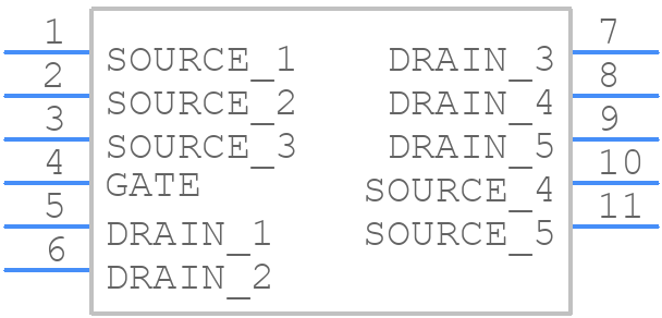 IQE006NE2LM5ATMA1 - Infineon - PCB symbol