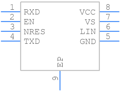 ATA663231-GBQW - Microchip - PCB symbol