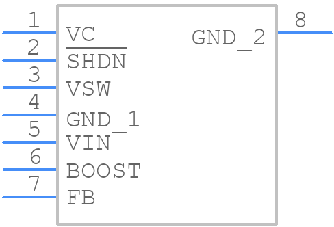 LT1959IR#PBF - Analog Devices - PCB symbol